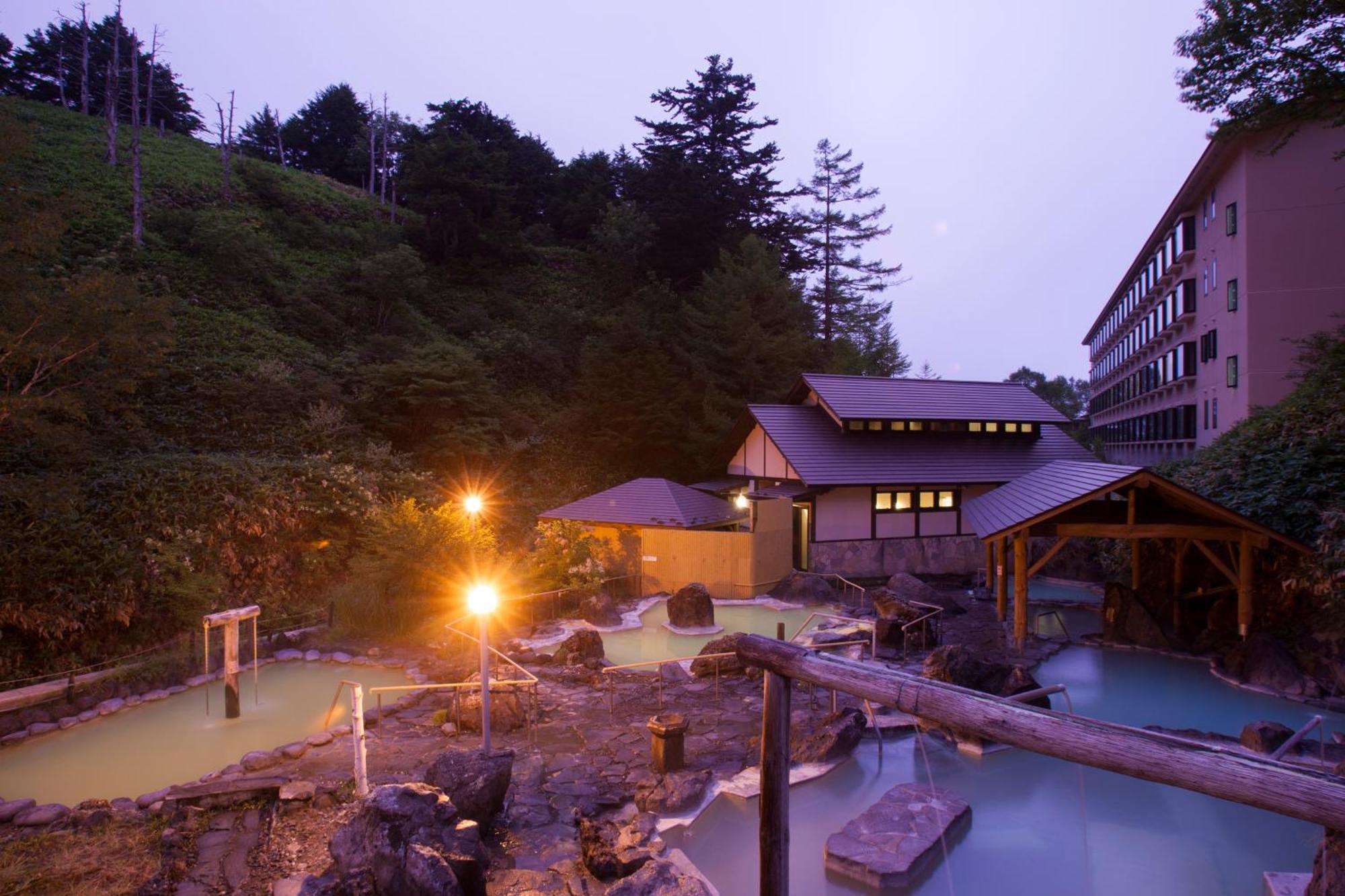 Manza Kogen Hotel Tsumagoi Exterior foto